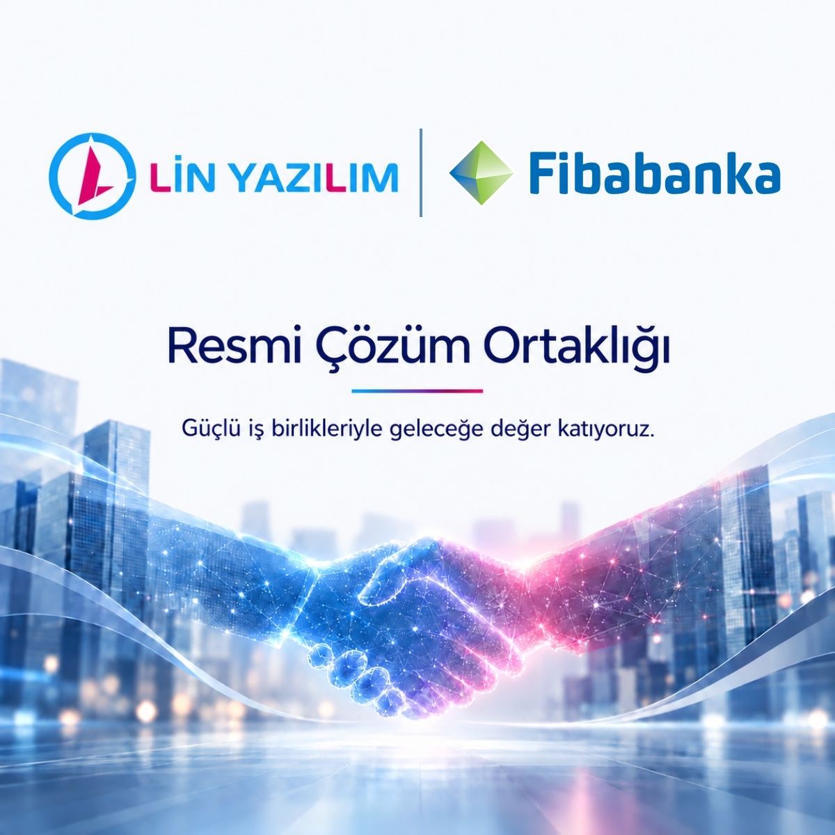 Lin Yazılım ve Fibabanka resmi çözüm ortaklığı